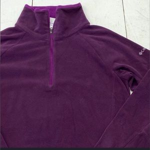 COLUMBIA GLACIER HALF ZIP FLEECE PULLOVER